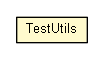 Package class diagram package TestUtils